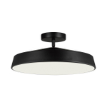 7656/48L MITRA LED SN 547 Светильник пластик/белый/черный LED 48Вт 4000K D400 IP20 MIRA BLACK