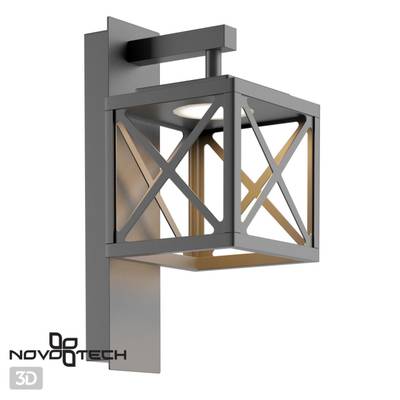 358447 STREET NT20 364 темно-серый Ландшафтн.настен.светильник IP54 LED 4000K 10W 100-240V DANTELA