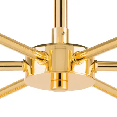 816061 Люстра DUMO 6х40W E14 ЛАТУНЬ/ЗОЛОТО Lightstar