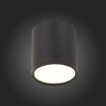ST113.442.05 Светильник потолочный Черный LED 1*5W 4000K 390Lm Ra&gt;80 120° IP20 D68xH75 170-240V