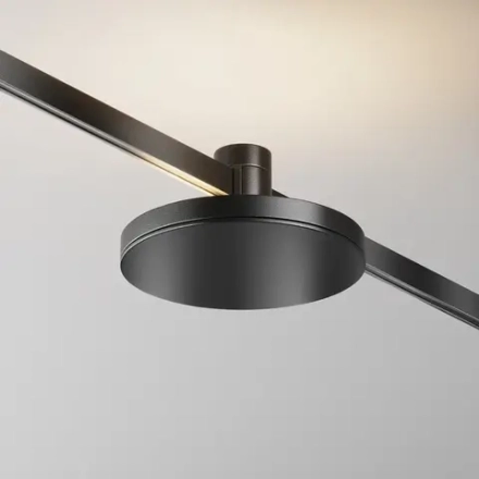 Трековый светильник Плато / Plato Flarity 3000K 7Вт 120°, TR152-1-7W3K-B. TM Maytoni