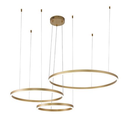 Подвесной светильник Indigo 14001/3P Gold, 3хLED