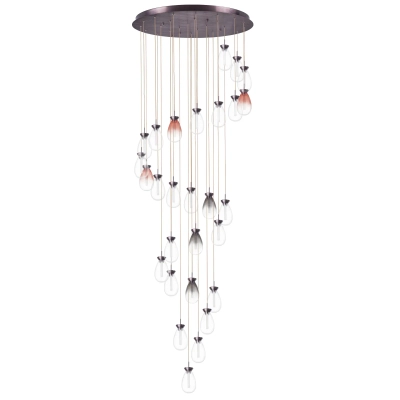 805289 Люстра COLORE LED 28х4W 5600LM КОФЕЙНЫЙ/МУЛЬТИКОЛОР 3000K Lightstar