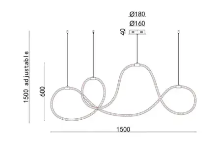 Подвесной светильник Arte Lamp KLIMT A2850SP-80PB, 1хLED