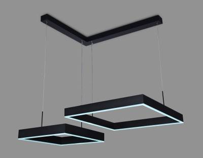 Светильник светодиодный подвесной с пультом FA6644/2 BK черный 108W 850*750*700 (ПДУ РАДИО 2.4G)