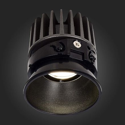 ST851.438.12 Светодиодный модуль Черный LED 1*12W 3000K 960Lm Ra&gt;90 36° IP20 D69xH70 220-240V