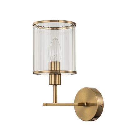 Настенный светильник Indigo 13022/1W Brass, 1хE14