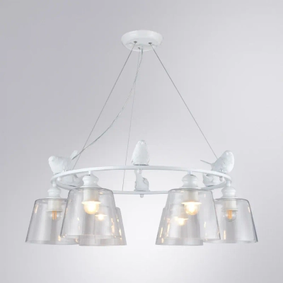 Подвесная люстра Arte Lamp PASSERO A4289LM-6WH, 6хE27