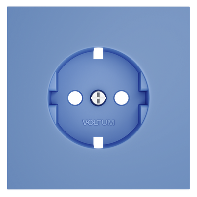 VLS000615 Накладка для розетки с заземлением, S70 (деним). (ТМ Maytoni)