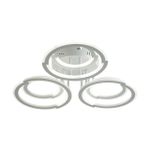 8028/80CL LEDIO LN25 белый/белый, металл/акрил Потолочный светильник с ПДУ LED 80W 3000-6000К 220V OSAKA