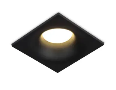 Светильник встраиваемый TN102812 BK черный GU5.3 85*85*35