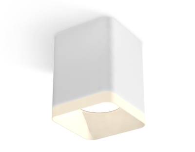 Комплект накладного светильника с акрилом XS7812021 SWH/FR белый песок/белый матовый MR16 GU5.3 (C7812, N7755)