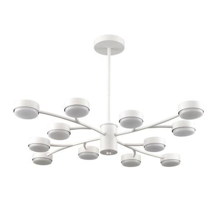 8265/12 COMFI LN26 233 металл, белый Люстра GX53 LED 12*7W 220V TORINA