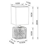 Декоративная настольная лампа Arte Lamp FIORI A4429LT-1BA, 1хE14