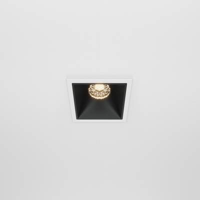 Встраиваемый светильник Alfa LED 3000K 1x10Вт 36° Dim Triac DL043-01-10W3K-D-SQ-WB. TM Maytoni