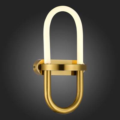 SL1579.301.01 Светильник настенный ST-Luce Золотистый/Белый LED 1*10W 3000K