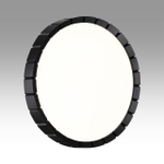 7649/CL PALE SN 142 Светильник пластик/белый/черный LED 30Вт 4000К D336 IP43 ATABI BLACK