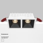 Встраиваемый светильник Alfa LED 3000K 2x10Вт 36°, DL043-02-10W3K-SQ-WB. TM Maytoni