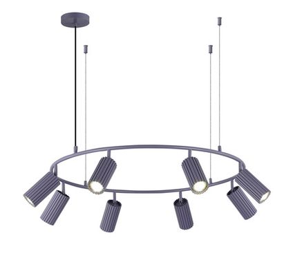 SL1213.703.08 Светильник подвесной ST-Luce Серый/Серый GU10 8*5W 4000K