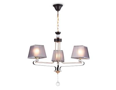 Светильник подвесной TR4614/3 CF/FGD кофе/золото E27/3 max 40W D640*800