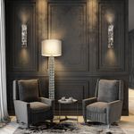 Напольный светильник (торшер) Talento E27х1, DIA008FL-01CH. TM Maytoni