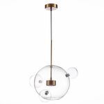 SL1133.203.01 Светильник подвесной ST-Luce Латунь/Прозрачный LED 1*14W 3000K