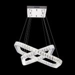 Eletto Granda EL336P70 LED Люстра хрустальная с пультом Хром