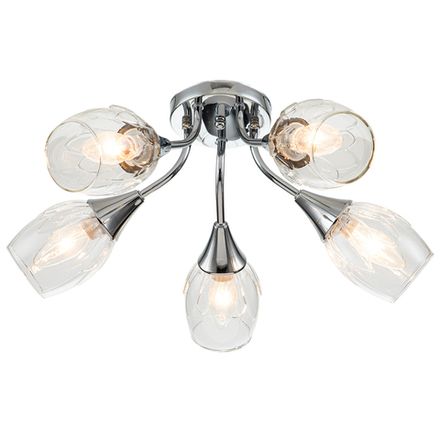 Потолочный светильник Escada 670/5P E14*40W Chrome