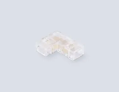 Соединитель угловой COB 12/24V для лент 5mm GS6841 (2 конт.) (10шт. в комплекте)