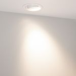 Светильник MS-VORTEX-BUILT-R110-20W Day4000 (WH-WH, 40 deg, 230V) (Arlight, IP20 Металл, 5 лет)