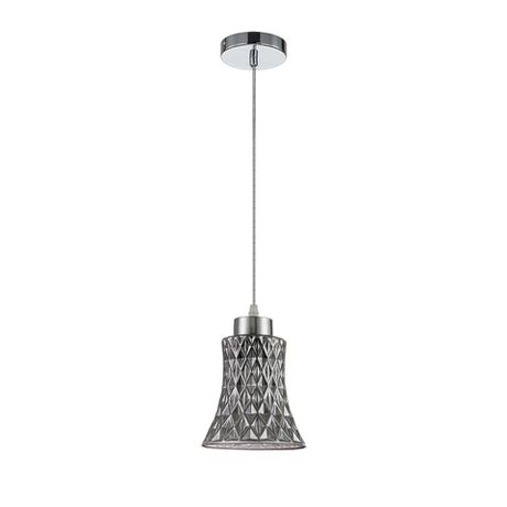 Подвесной светильник Escada 10193/1S E27*40W Chrome/Smoke
