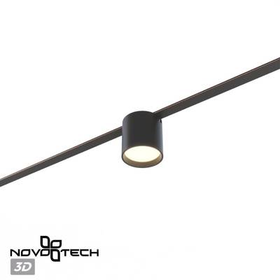 359473 SHINO NT24 120 черный Трековый смарт-светильник для низковольтного шинопровода с двумя режимами работы IP20 LED 6W 24V 3000-6000K EASY