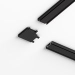 Flat Magnetic Четырёхсторонний соединитель для накладного шинопровода чёрный 85003/00