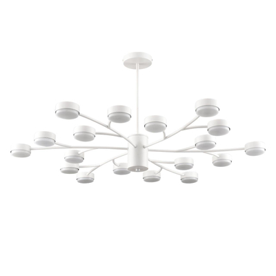 8265/18 COMFI LN26 233 металл, белый Люстра GX53 LED 18*7W 220V TORINA