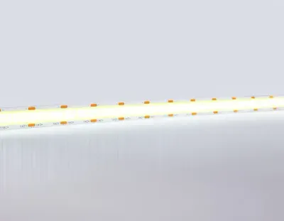 Светодиодная лента GS4803 COB 616Led/19W m/ 24V IP20 6500K/ 5m*12mm*2mm кратность резки 22.5mm (2 конт.)