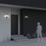 Настенный светильник (бра) Bronx E27х1, IP54, O576WL-01GR. TM Maytoni