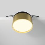 Встраиваемый светильник Onda 3000K 12Вт 120°, DL024-12W3K-BMG. TM Maytoni