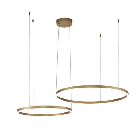 Подвесной светильник Indigo 14001/2P Gold, 2хLED