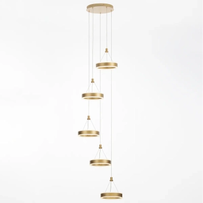 Citilux Дуэт CL719052 LED Подвесной светильник Золото