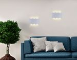 Настенный светодиодный светильник FW143 WH/S белый/песок LED 3000K 10W 167*80*40