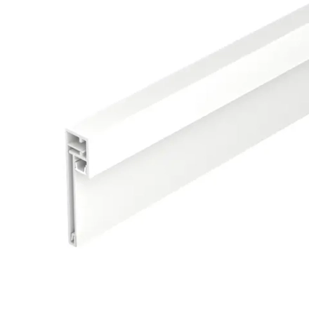 Профиль PLINTUS-H54B-2000 WHITE (Arlight, Алюминий)