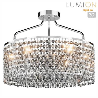 8244/6C CLASSI LN25 хром, металл/хрусталь Люстра потолочная E14 6*40W 220V LAYLA