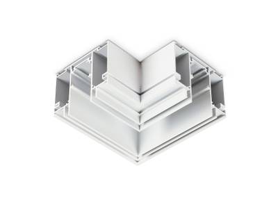 Коннектор угловой для шинопровода Magnetic 48V в натяжной потолок GL3391 WH белый