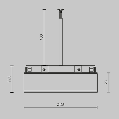 Источник напряжения встраиваемый Basity 48V, 200Вт, черный, TRA172DR-200W-B. TM Maytoni