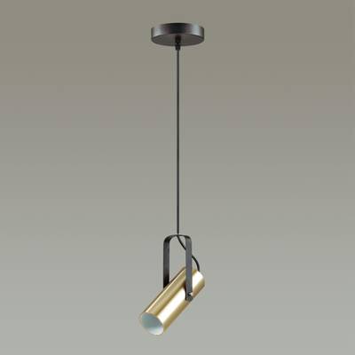 3714/1 MODERNI LN19 162 золотой, чёрный Подвес GU10 LED 1*5W 220V CLAIRE