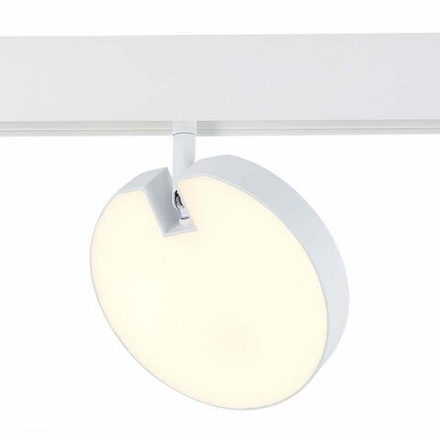 ST359.536.15 Магнитный трековый светильник белый LED 1*15W 3000K 760Lm Ra>80 120° IP20 L150xW28xH211 48V