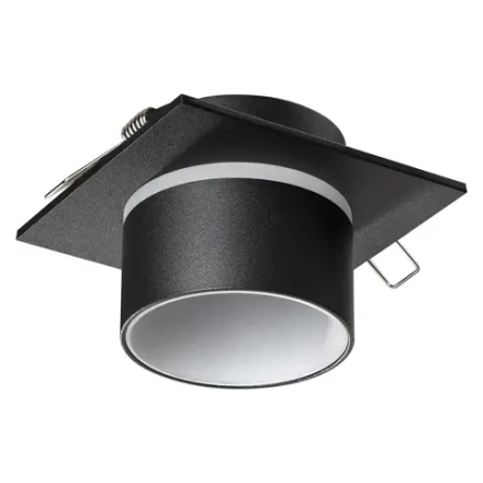 370717 SPOT NT21 580 черный Светильник встраиваемый IP20 GU10 9W 235V LIRIO