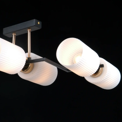 IL0809-6ASQ-25 BK AB NAPLES светильник потолочный ILLUMICO, E27х6