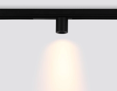 Светильник светодиодный диммируемый для шинопровода Magnetic 220V GL1242 BK черный IP20 7W 3000K-6400K 24° D75*85 (Без ПДУ)