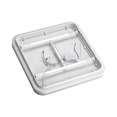 7786/85L PIKO LED SN Светильник металл/белый/бронза LED 85Вт 3000-6500K 490х490 IP20 пульт ДУ GEMINI